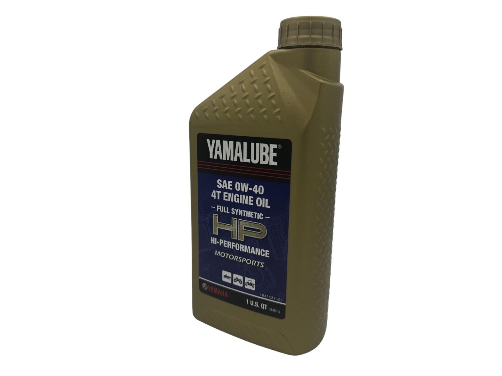 Yamaha Genuine OEM Yamalube Full Synthetic 0W-40 Oil LUB-00W40-FS-12 - 3 Pack