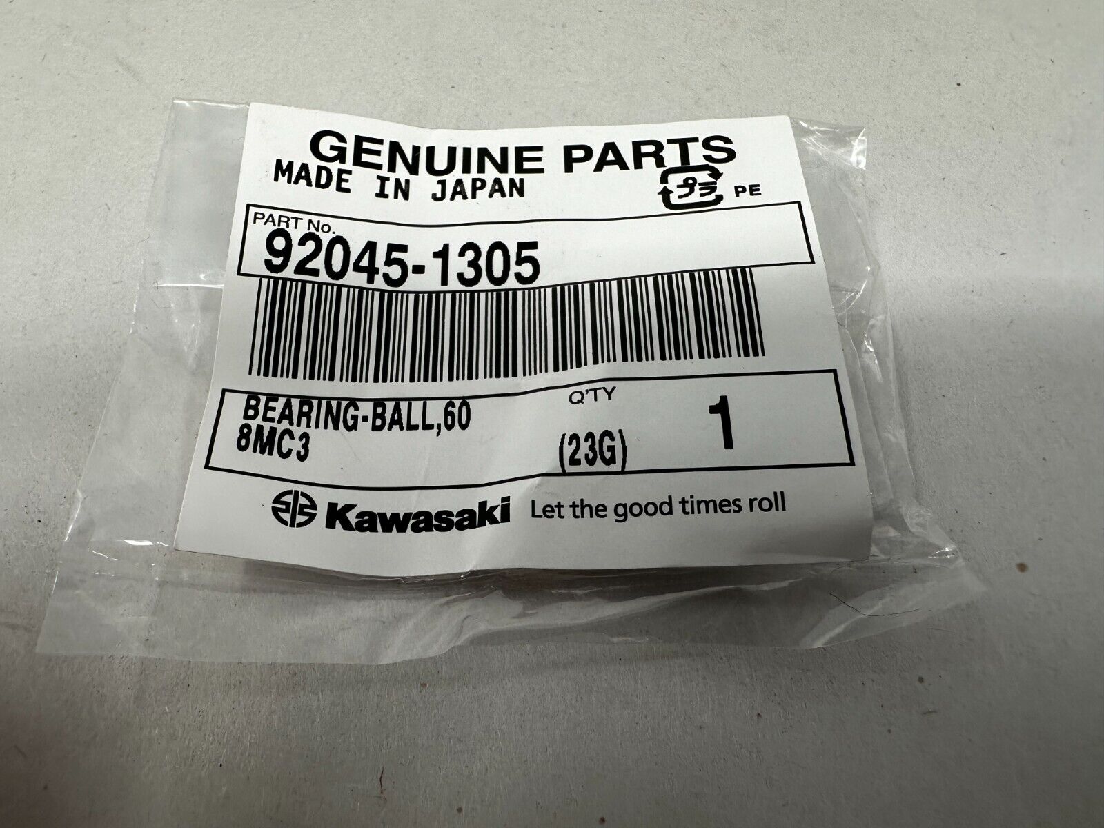 Kawasaki Genuine OEM Ball Bearing 92045-1305