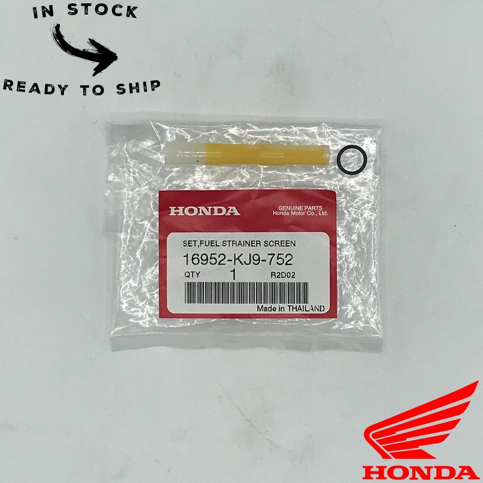 Genuine OEM Honda Petcock Filter Screen Set 16952-KJ9-752