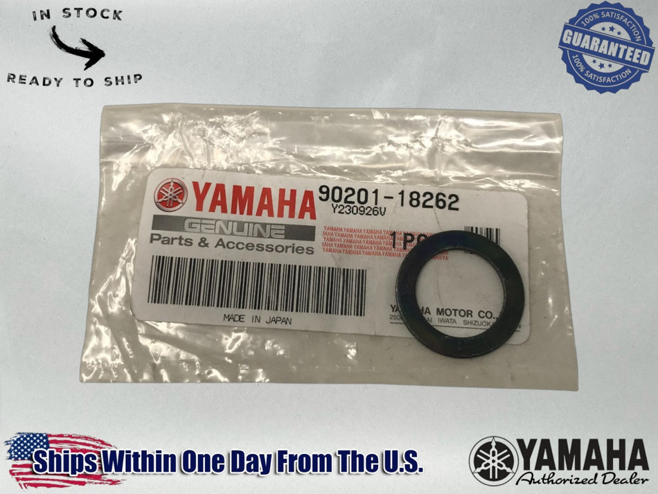 Yamaha Genuine OEM Authentic WASHER,PLATE 90201-17327-00 - SS - 90201-18262-00