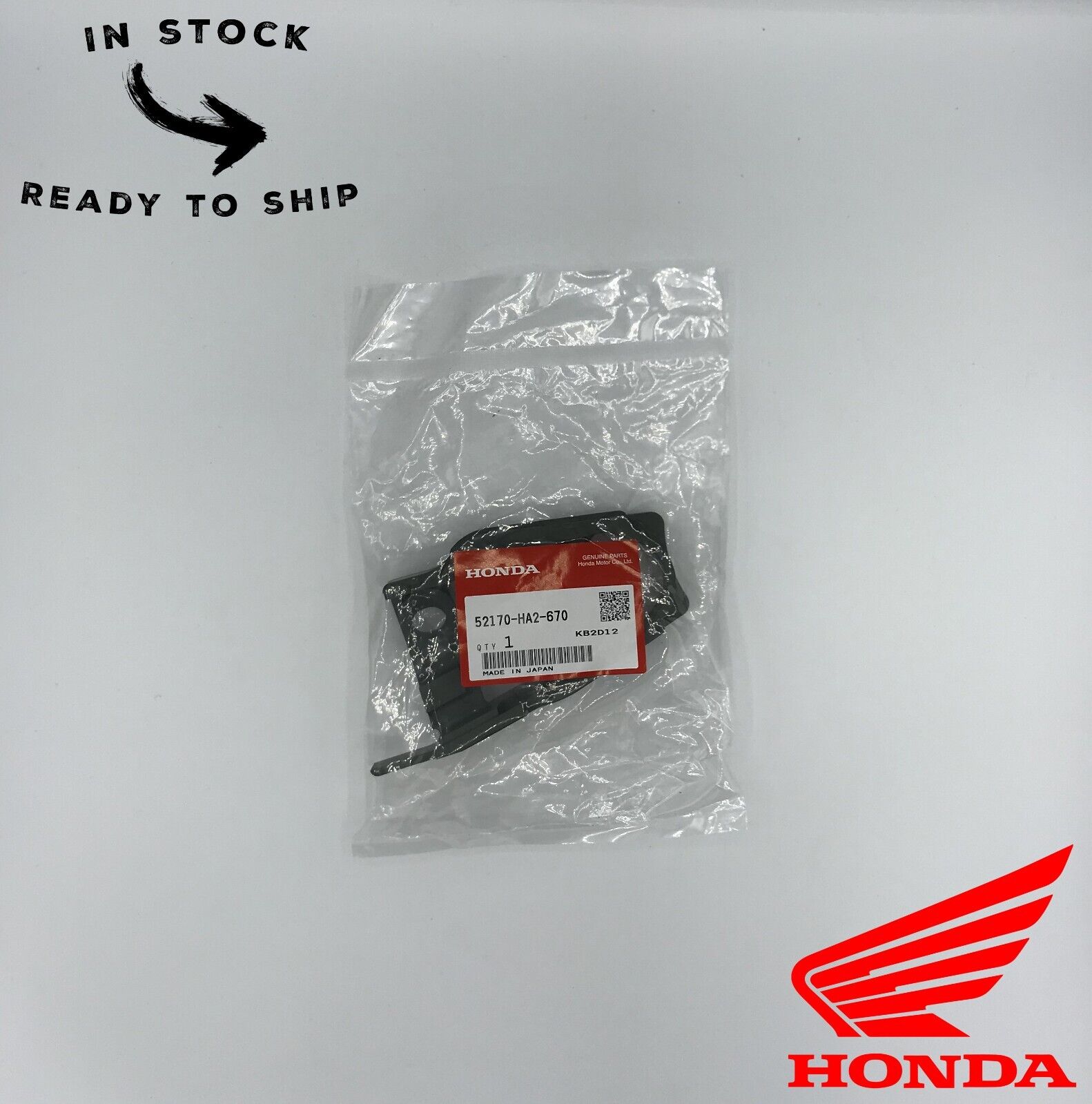 Genuine OEM Honda Swing Arm Front Chain Slider 52170-HA2-670