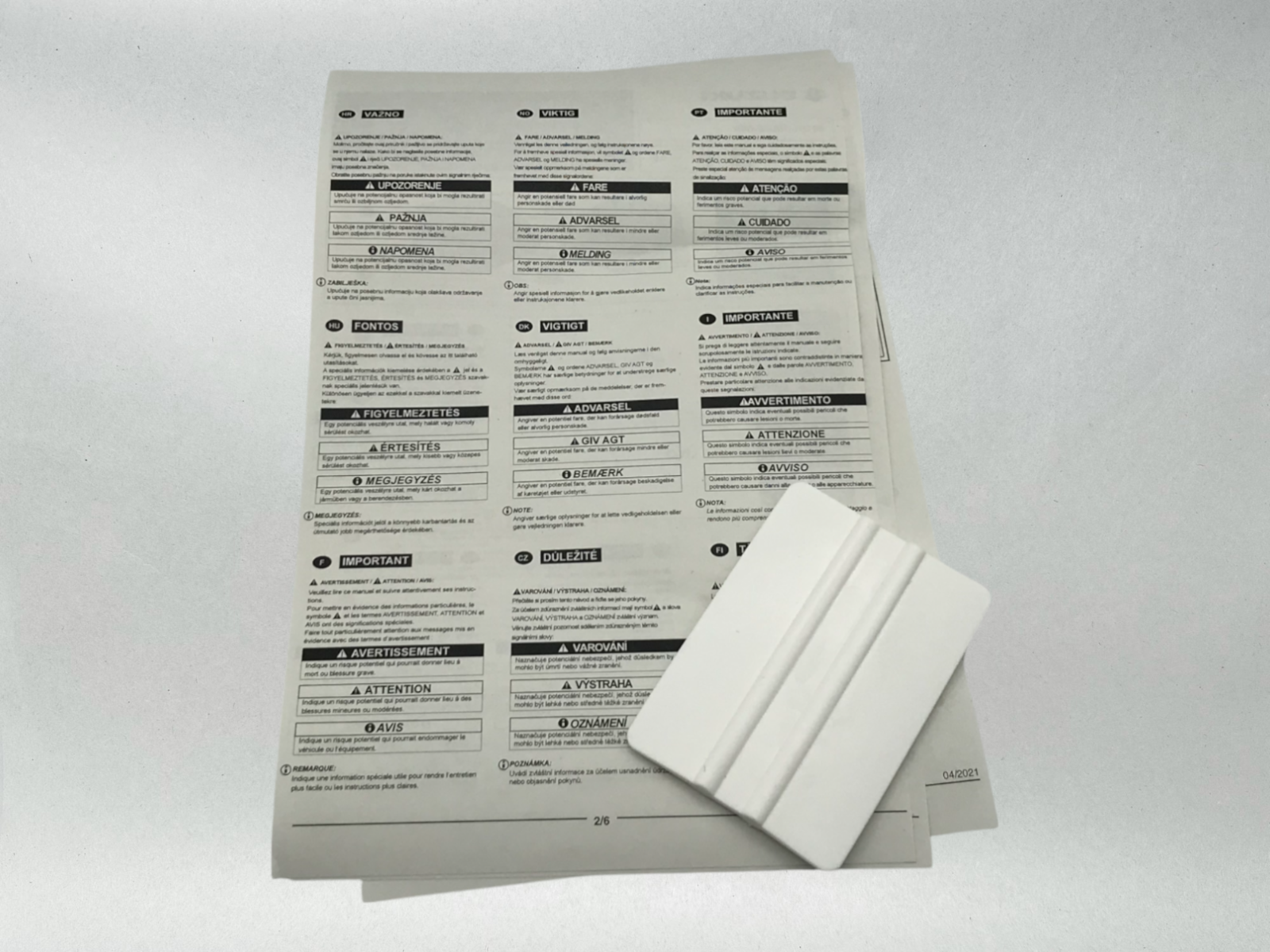 Suzuki Genuine OEM Authentic SIDE TANK PROTECTION CLEAR STICKER 99181-10L00