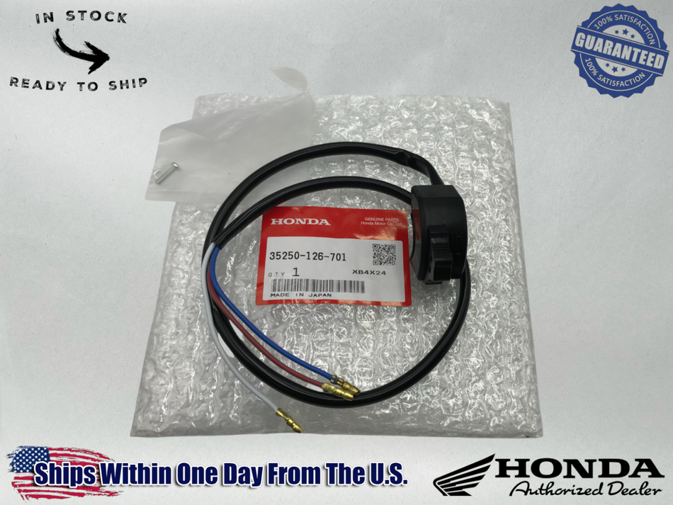 Honda OEM Hi Low Left Dimmer Switch CT70H Trail 70 70-73 35250-126-701