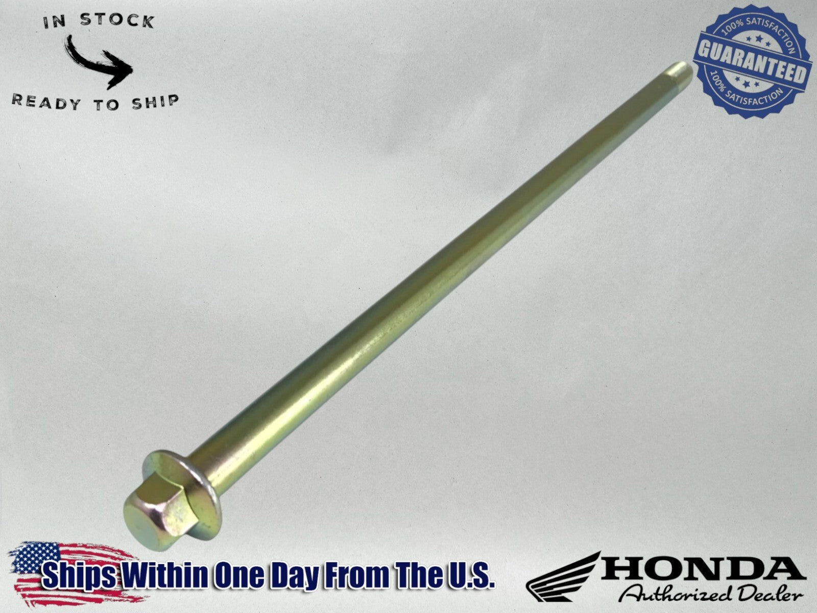 Honda OEM REAR WHEEL AXLE BOLT 2022 - 2025 GROM 125 42301-K26-G00