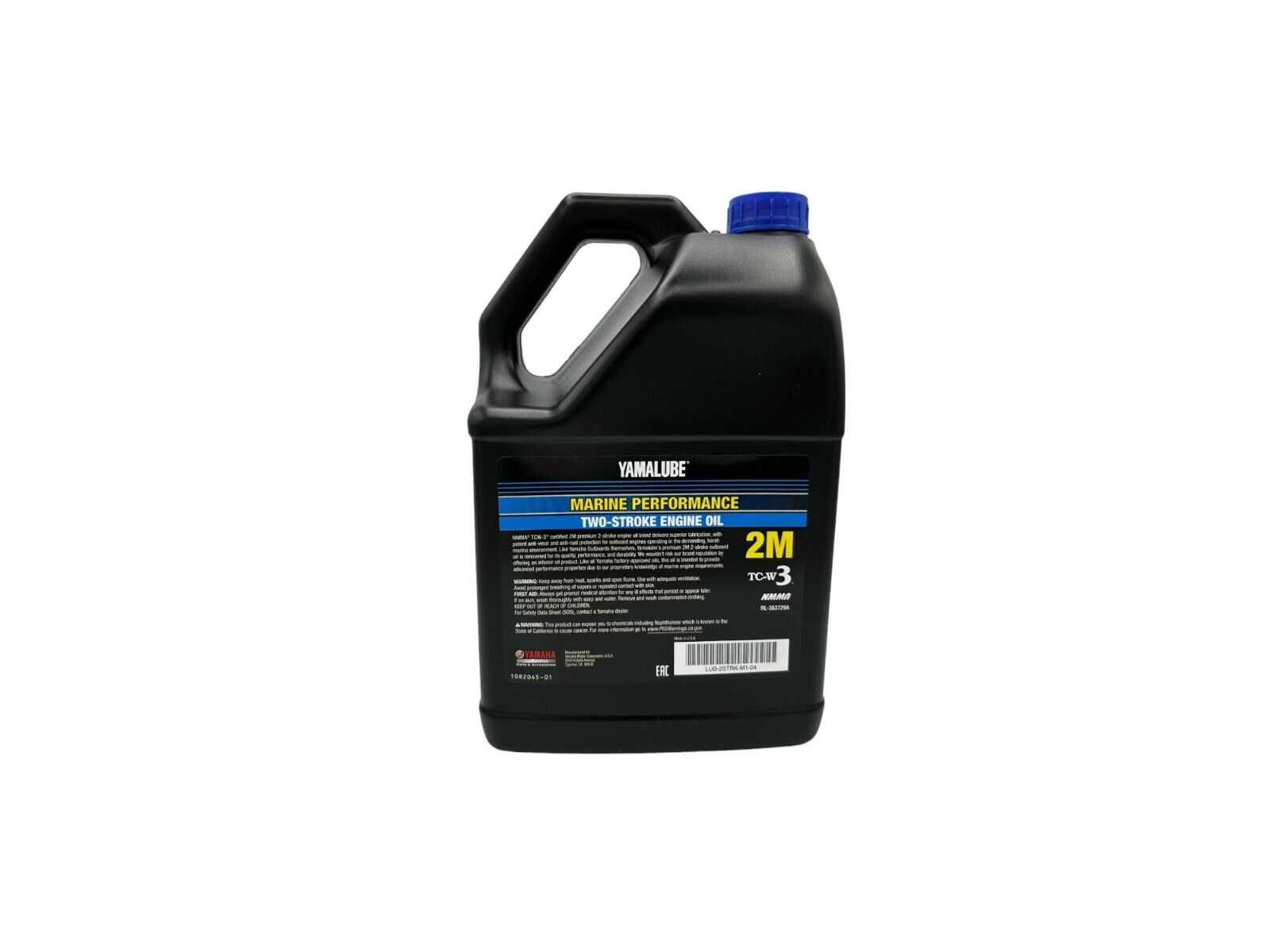 Yamaha Outboard Yamalube 2M Marine Semi-Synthetic 2 Stroke Oil LUB-2STRK-MI-04