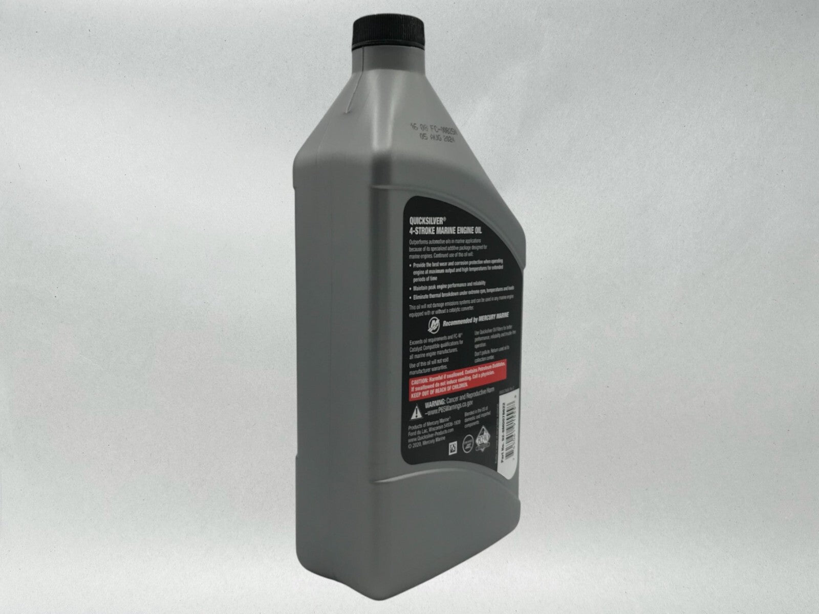 Quicksilver OEM Semi Synthetic 25W40 Marine Oil Quarts 92-8M0078622 2 Pack