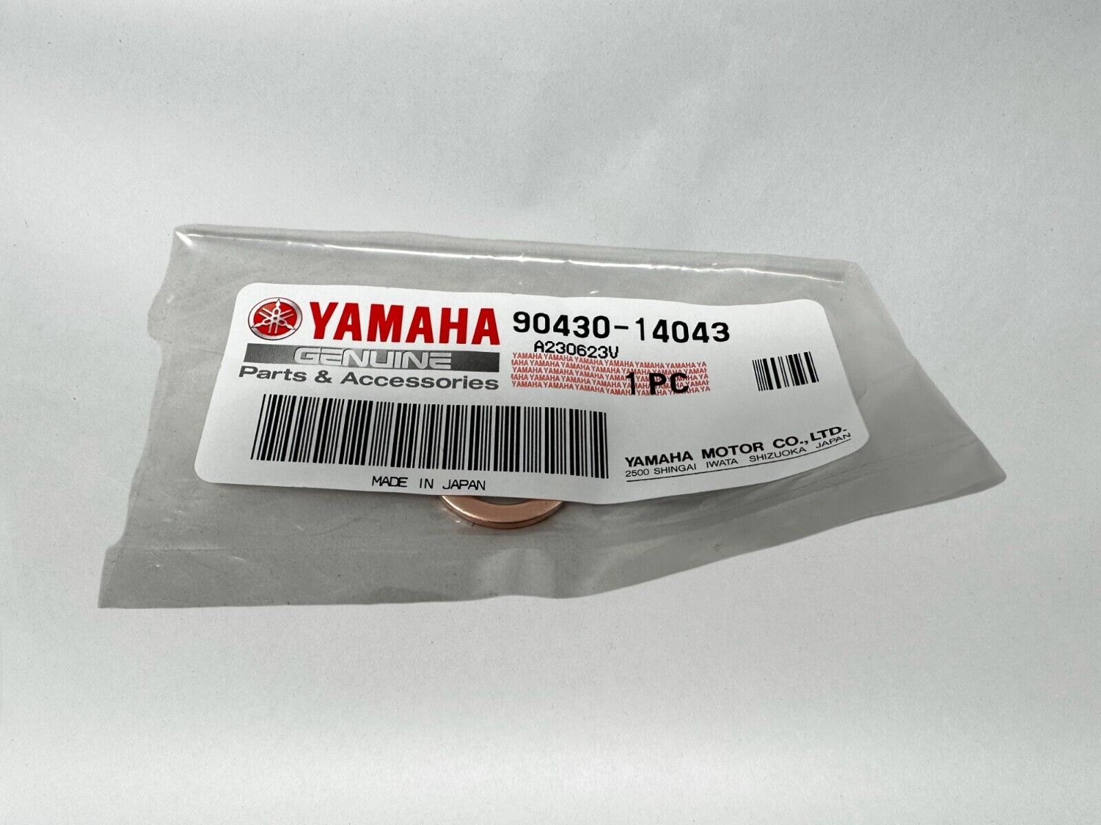 Yamaha Genuine OEM Gasket 90430-14043-00