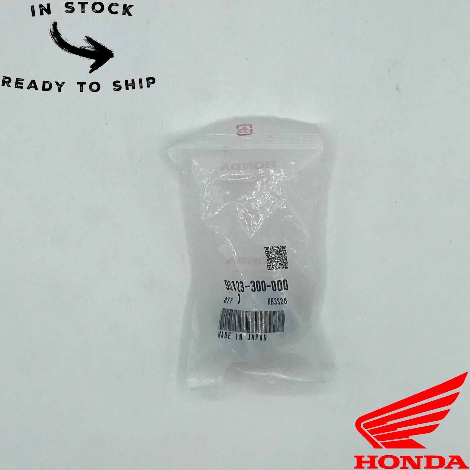 Genuine OEM Honda Chrome Bolt Cap 90123-300-000