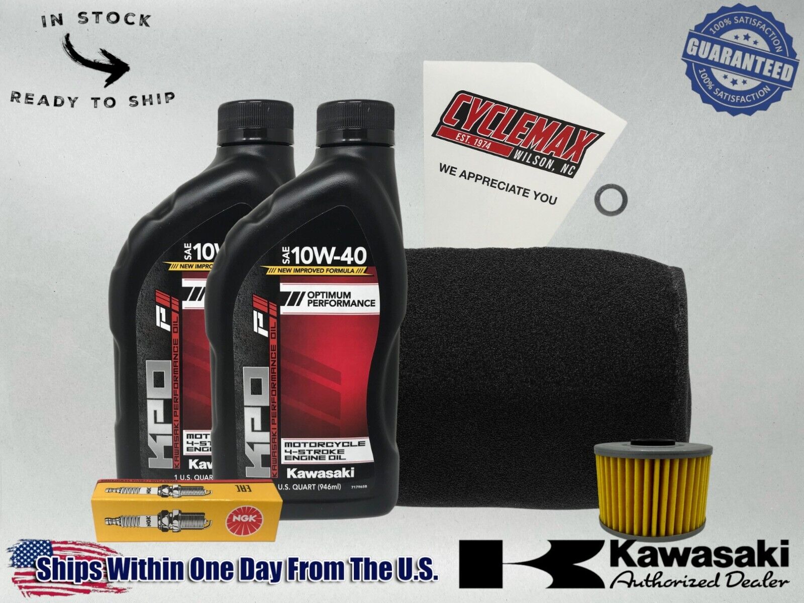 Cyclemax Standard KPO Tune-Up Kit fits 2008-2014 Kawasaki KFX450R