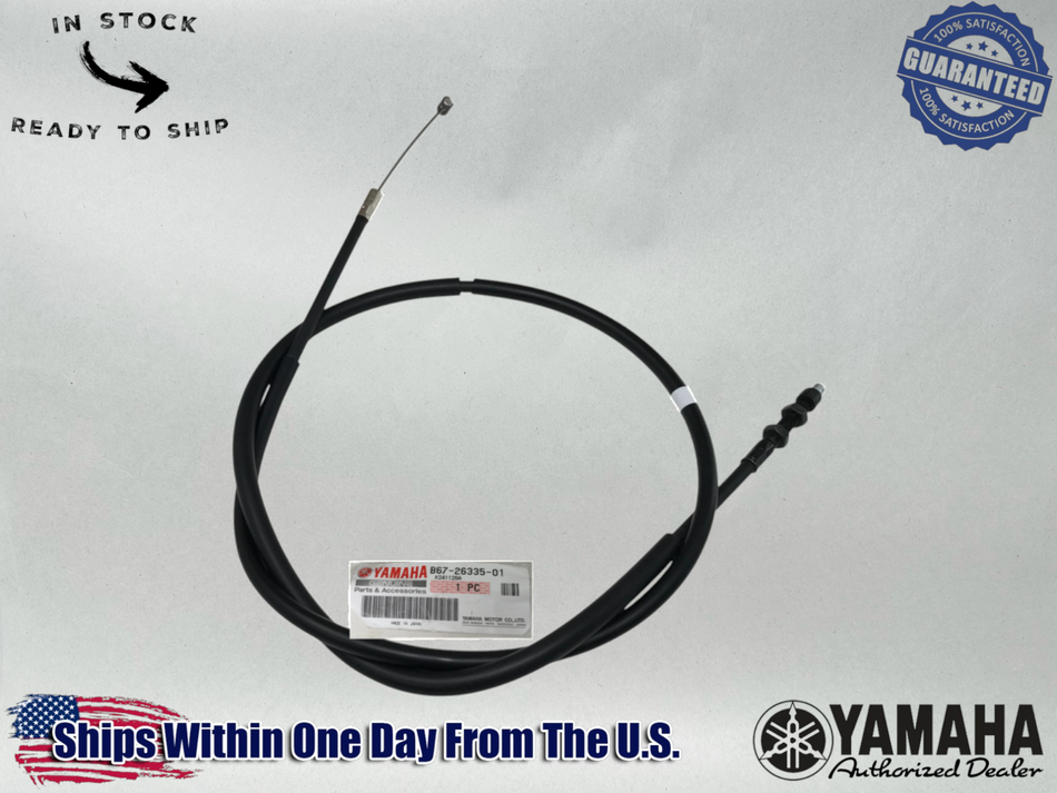 Yamaha OEM 2017-21 FZ-10 MT-10 FZ MT CLUTCH CABLE ASSEMBLY B67-26335-01-00