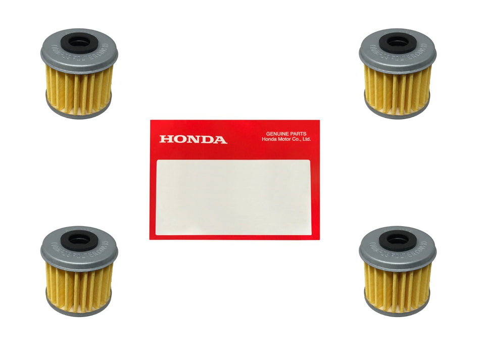Honda OEM Oil Filter 15412-MEN-671 4 PACK