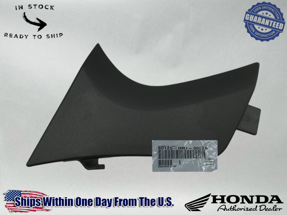 Honda OEM Rancher 400 400 AT RT Side Carburetor Cover 2004-07 80125-HN7-000ZA