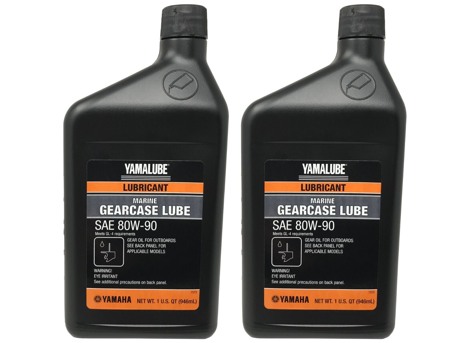 Yamaha OEM Lower Unit Gearcase Lube Oil 2 QUARTS ACC-GEARL-UB-QT 2 PACK