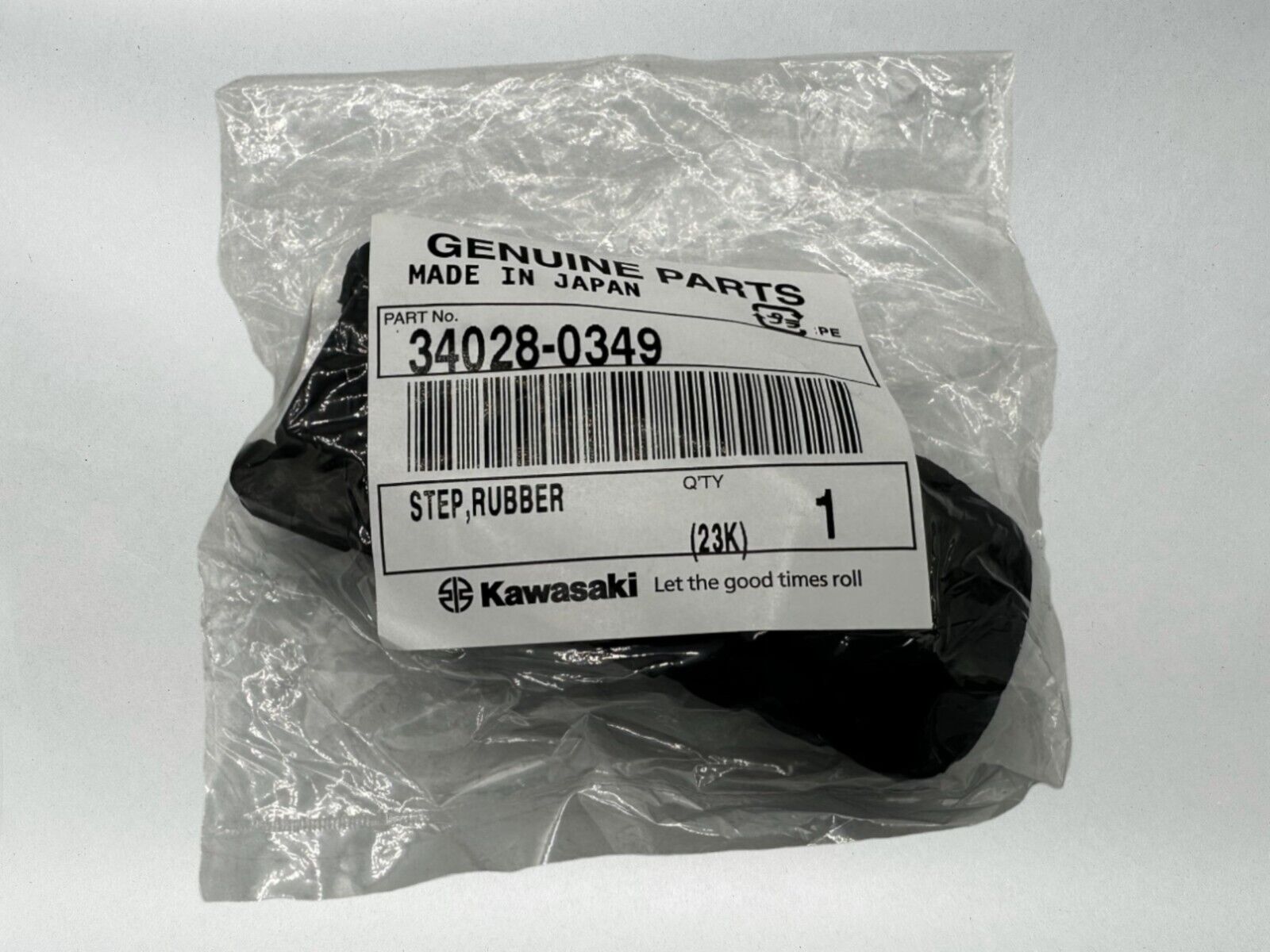 Kawasaki Genuine OEM Authentic Rubber Step 34028-0349