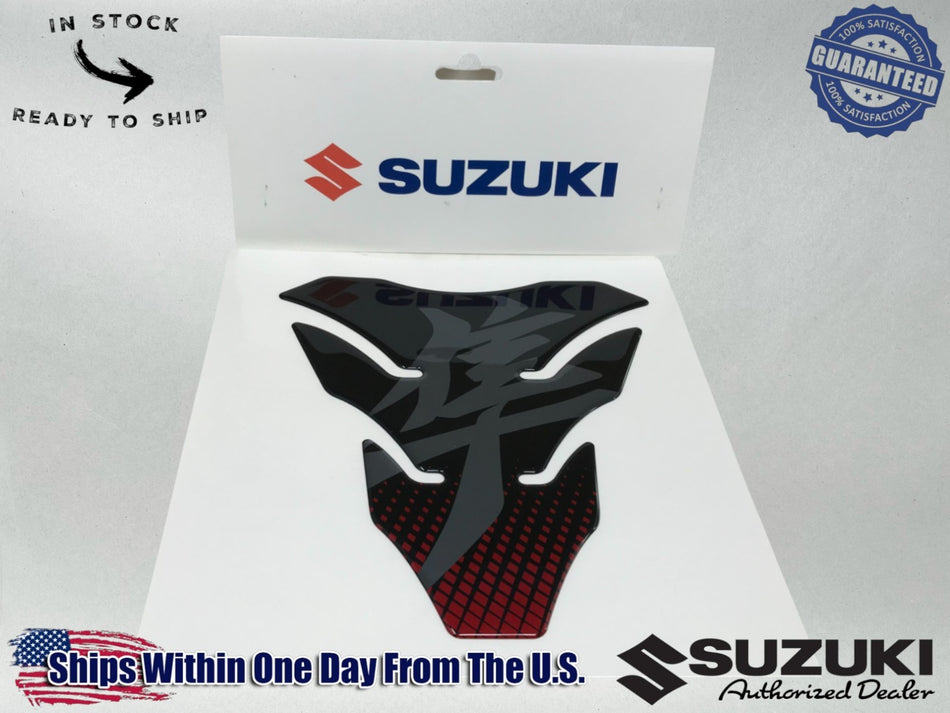 Suzuki OEM TANK PAD PROTECTOR RED 22-25 HAYABUSA 99180-10L00-RED