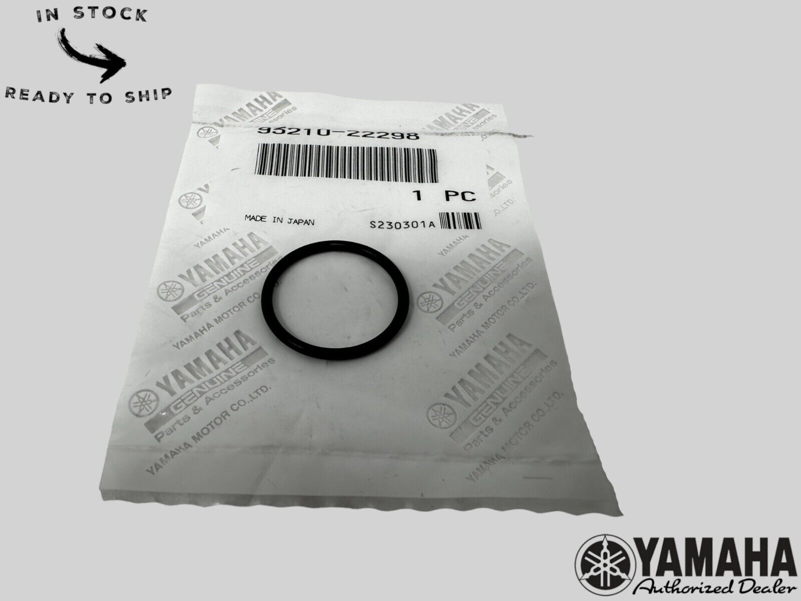 Yamaha Genuine OEM Authentic O-Ring 93210-22298-00