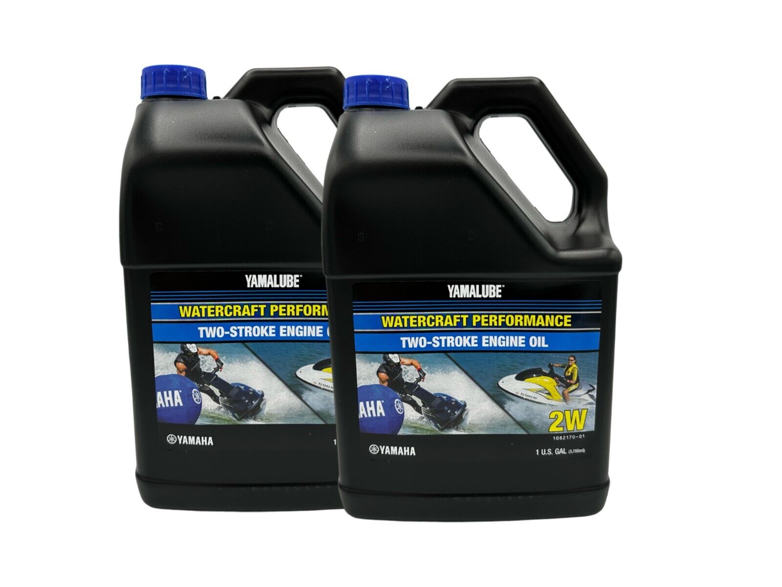 Yamaha Yamalube 2W Watercraft 2-Stroke Engine Oil LUB-2STRK-W1-04-2PACK