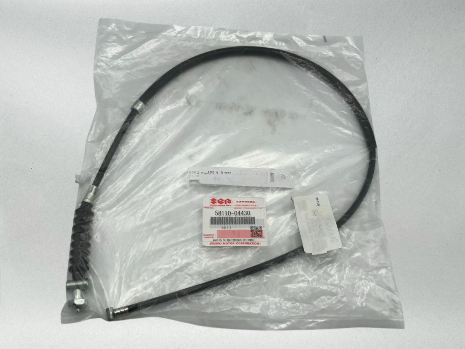 Suzuki Genuine OEM Authentic Front Brake Cable 1978 58110-04430