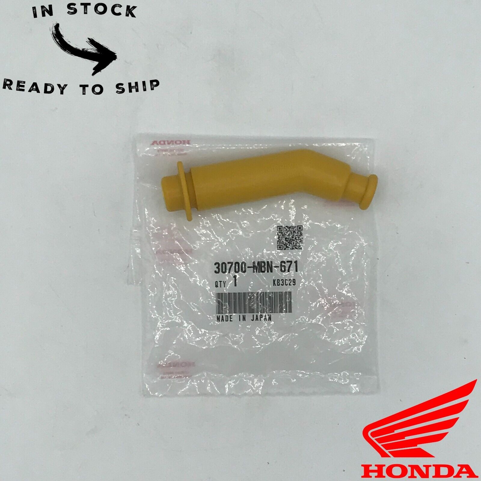 Genuine OEM Honda Spark Plug Cap 30700-MBN-671