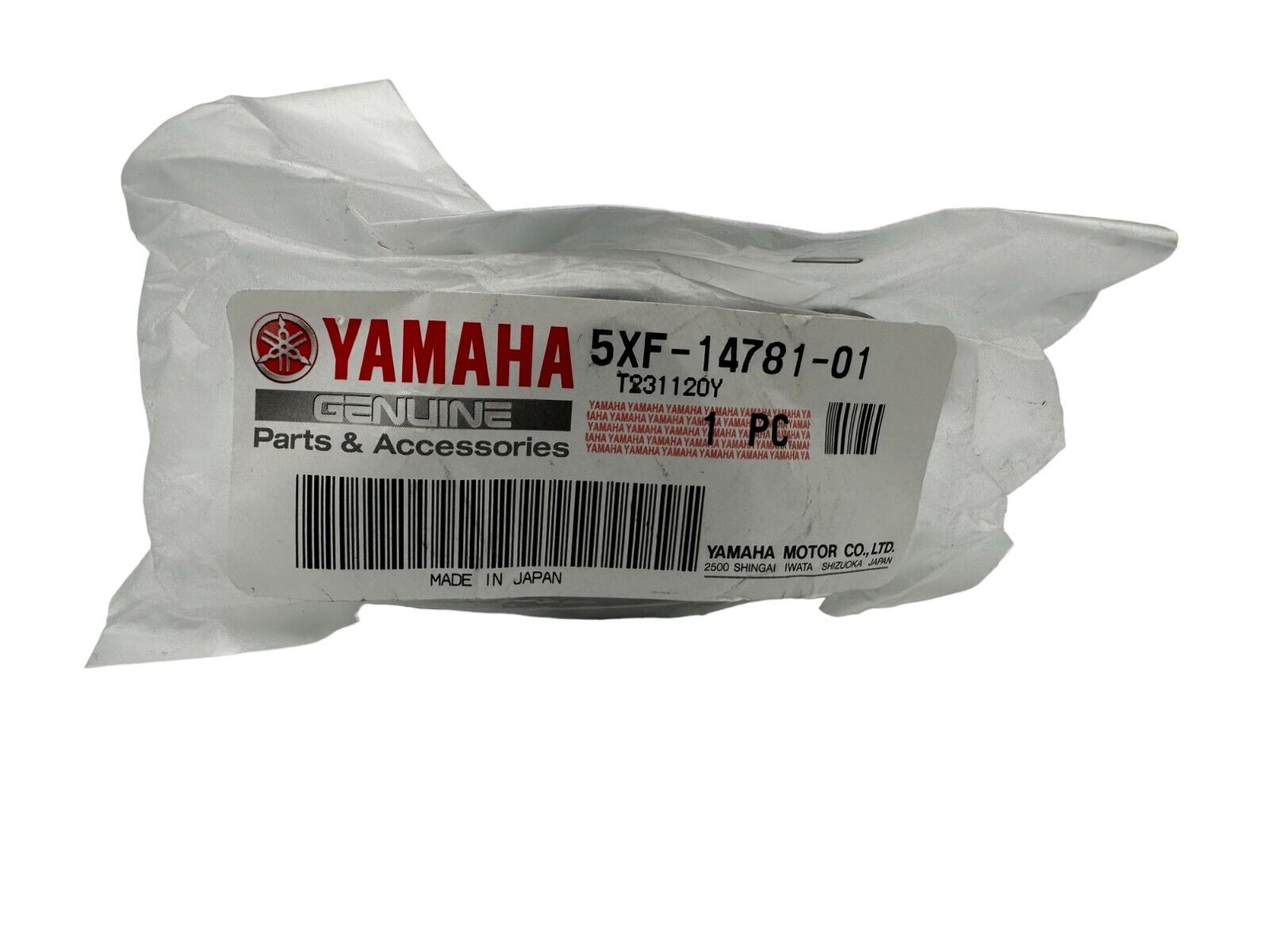 Yamaha Genuine OEM Authentic Muffler Stay 5XF-14781-01-00