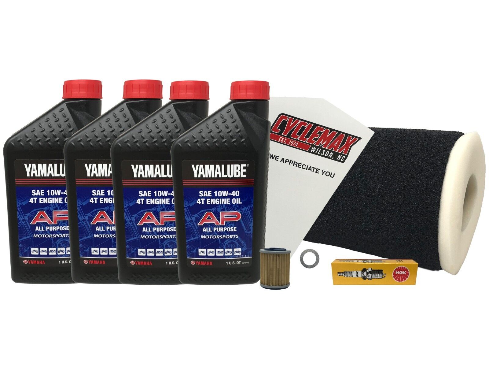 Cyclemax Genuine OEM Yamaha 2003-2004 Warrior 350 Tune Up Kit