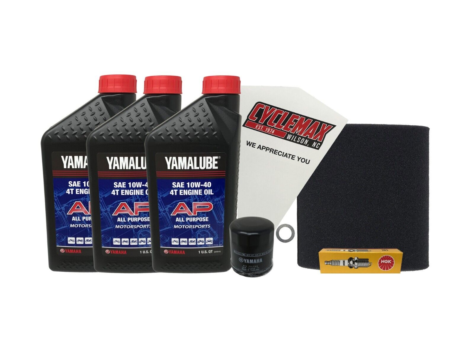 Cyclemax Genuine OEM Yamaha 2000-2006 Kodiak 450 Tune Up Kit