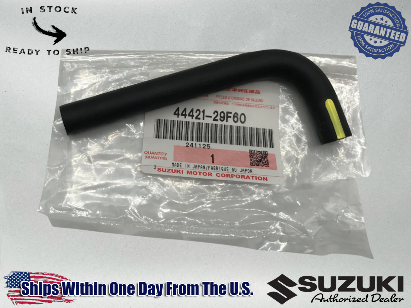 Suzuki Genuine OEM FUEL HOSE 2005-23 DRZ400S 2013-23 DRZ400SM 44421-29F60