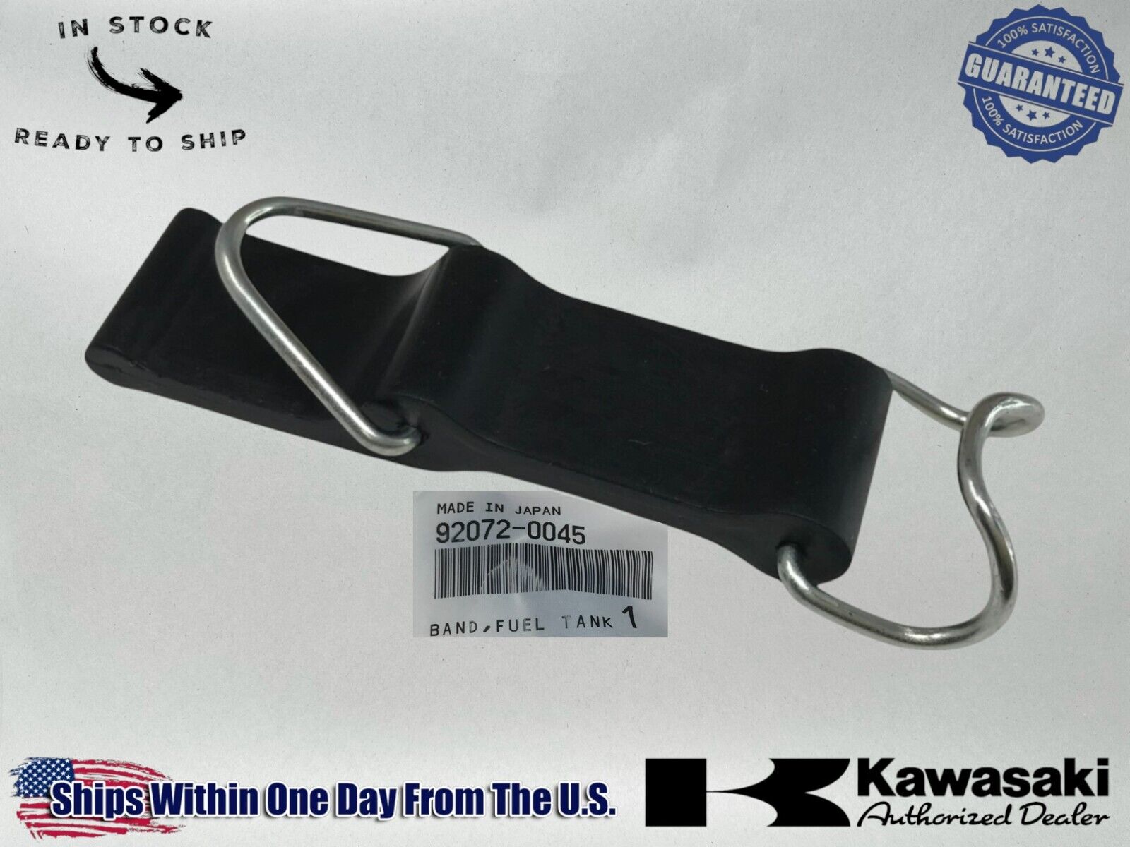 Kawasaki OEM Gas Tank Strap KX450F KLX450R KX 250F 450F KLX 2006-19 92072-0045