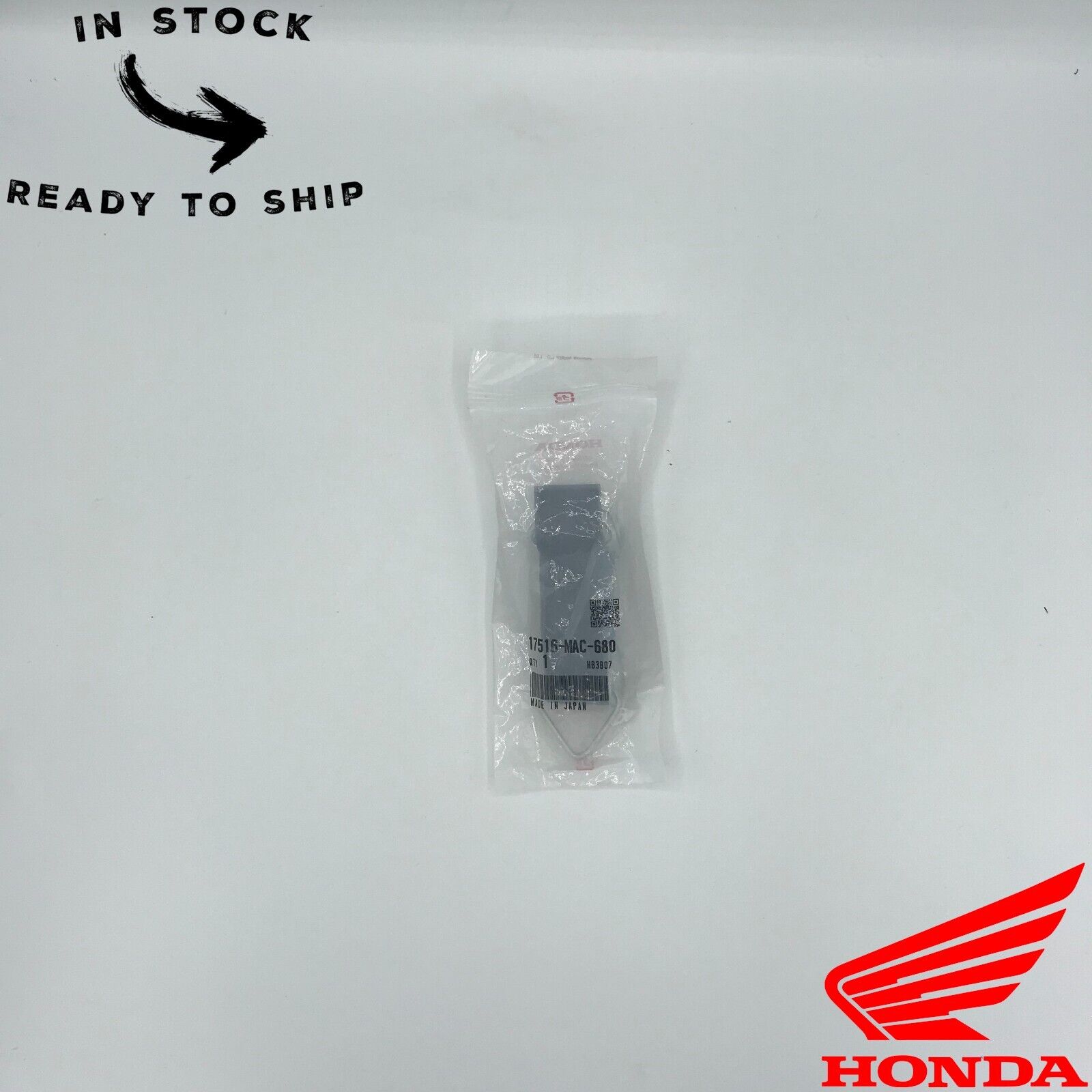 Genuine OEM Honda Fuel Gas Tank Rubber Strap Holder 17516-MAC-680