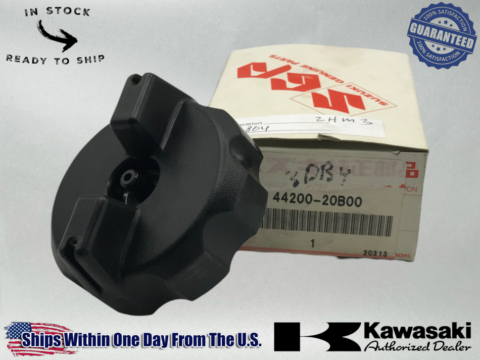 Suzuki Genuine OEM Fuel Gas Tank Cap Lid LT-F250 LT-A500F LT-F500F 44200-20B00