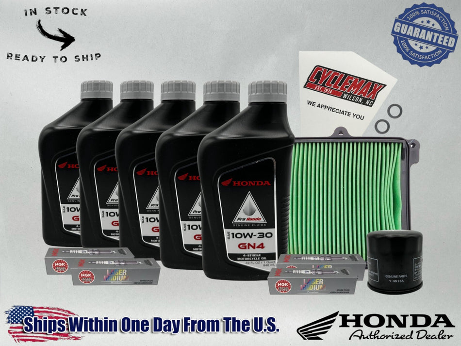 Honda HP4S Full Synthetic 10W-30 Tune-Up Kit for 2021-2025 REBEL 1100