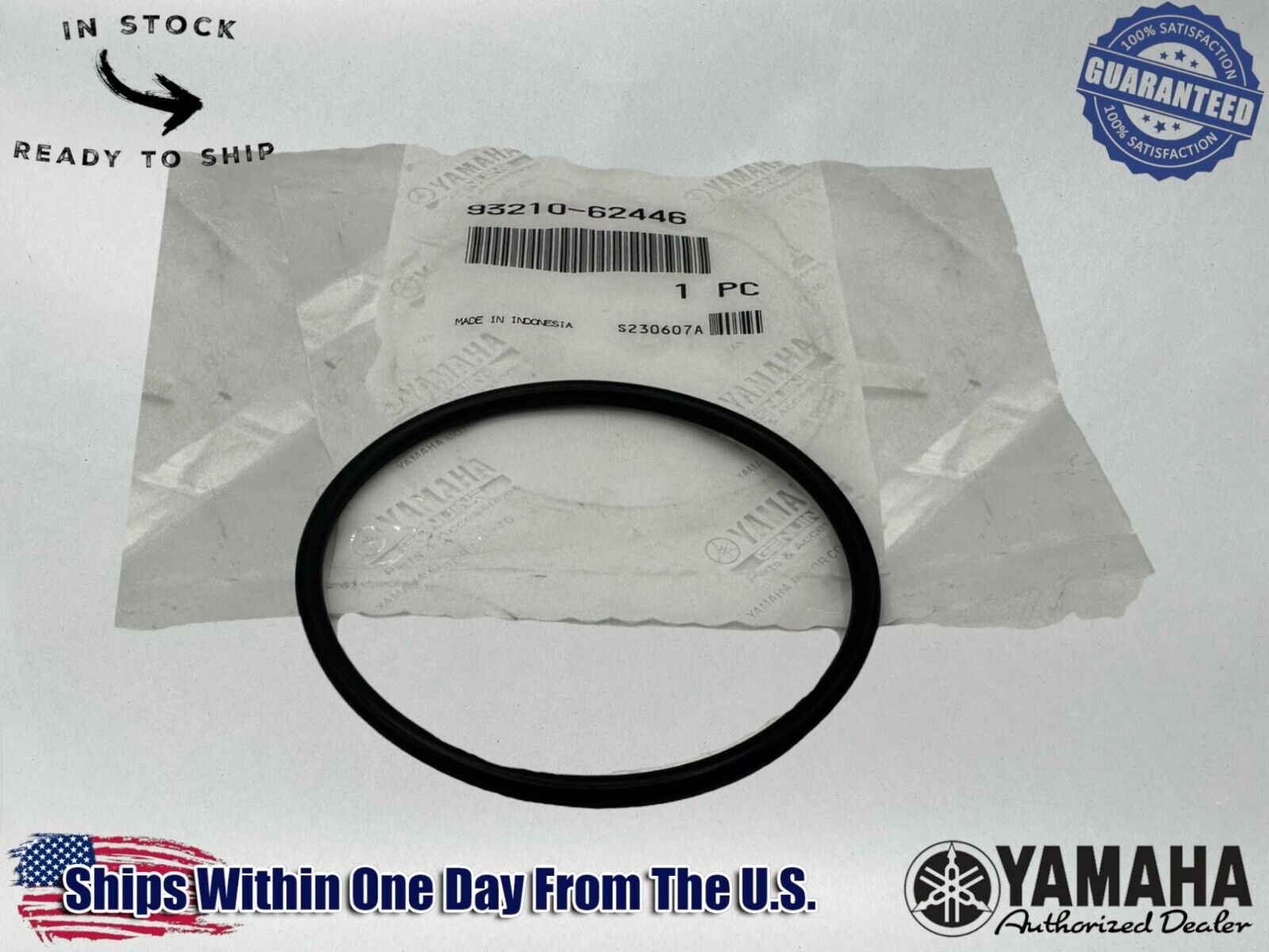 Yamaha Genuine OEM Authentic O-Ring 93210-62446-00-00