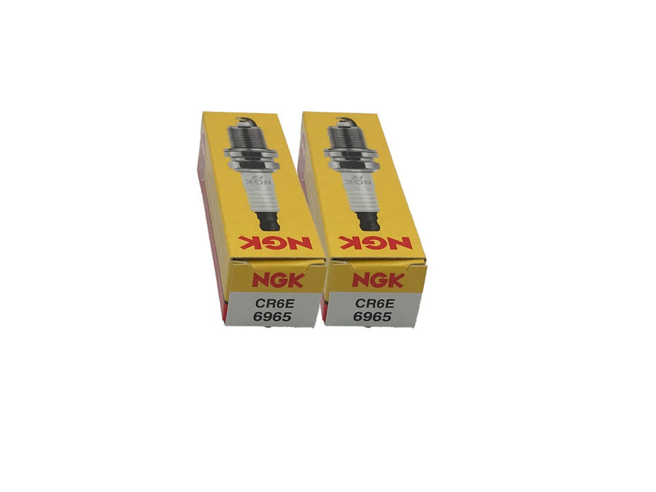 NGK CR6E Spark Plug Set of 2