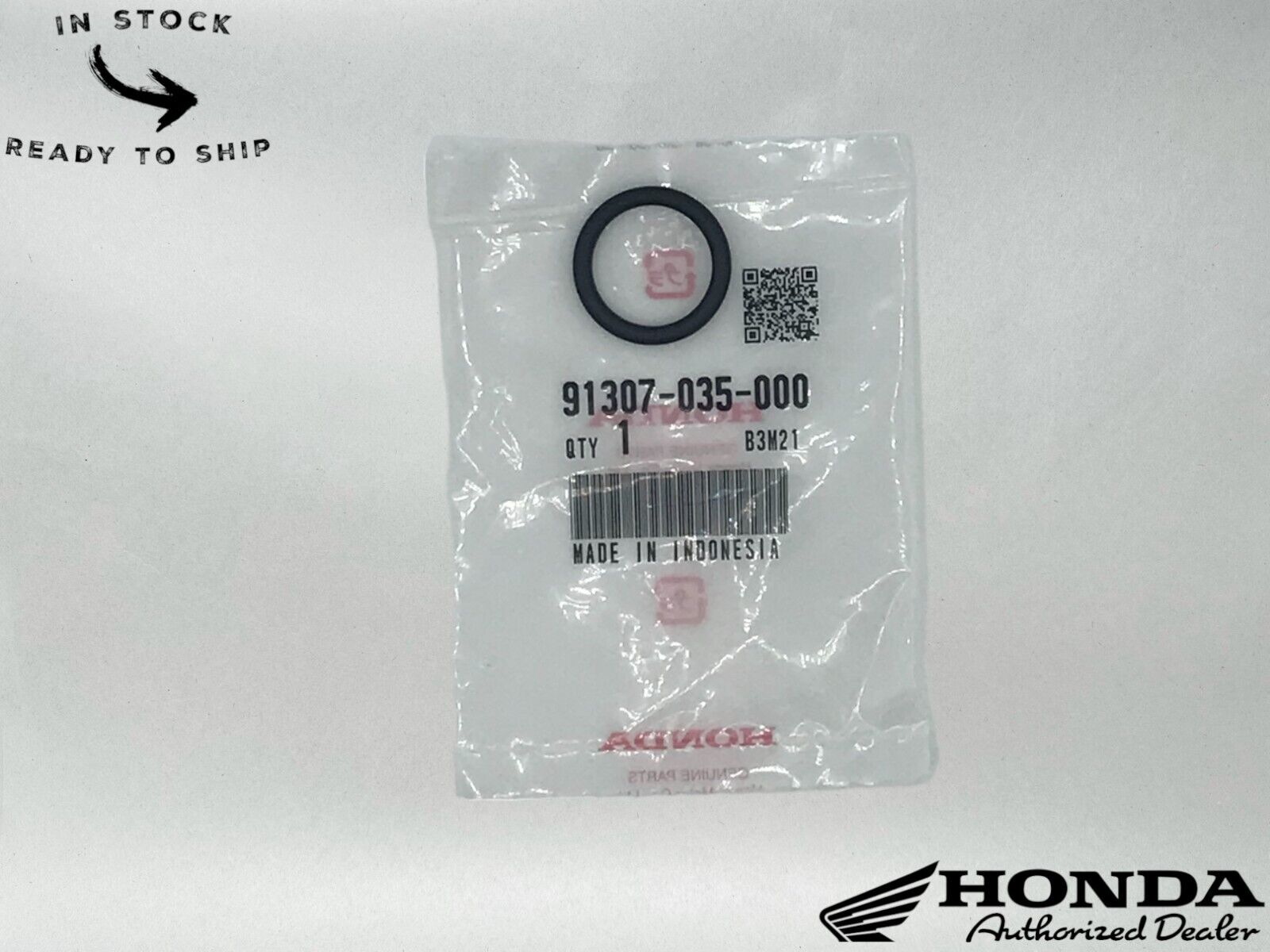 Honda Genuine OEM O-Ring (18X3) 91307-035-000