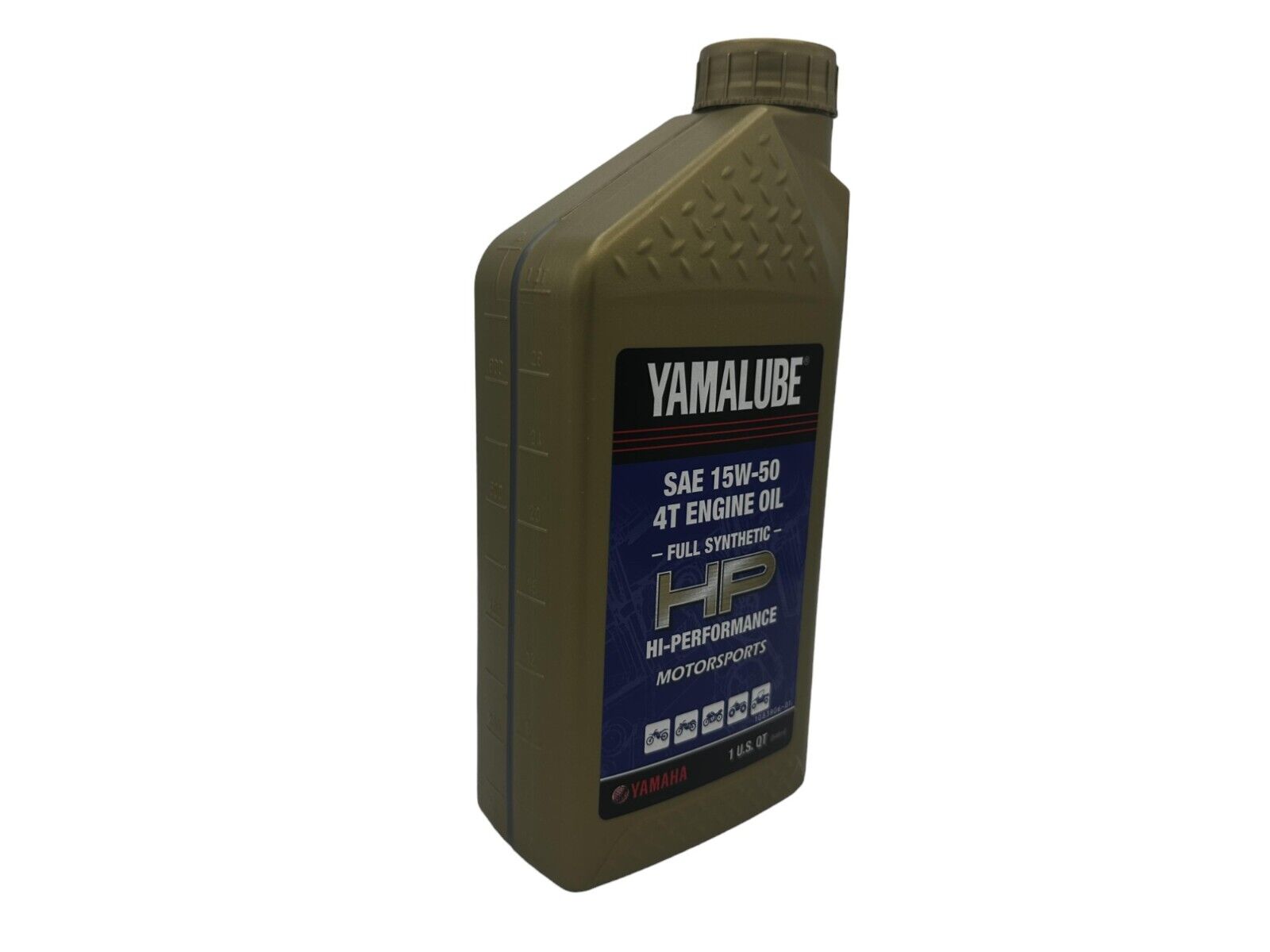 Yamaha Genuine OEM Yamalube Full Synthetic 15W-50 Oil LUB-15W50-FS-12 - 6 Pack