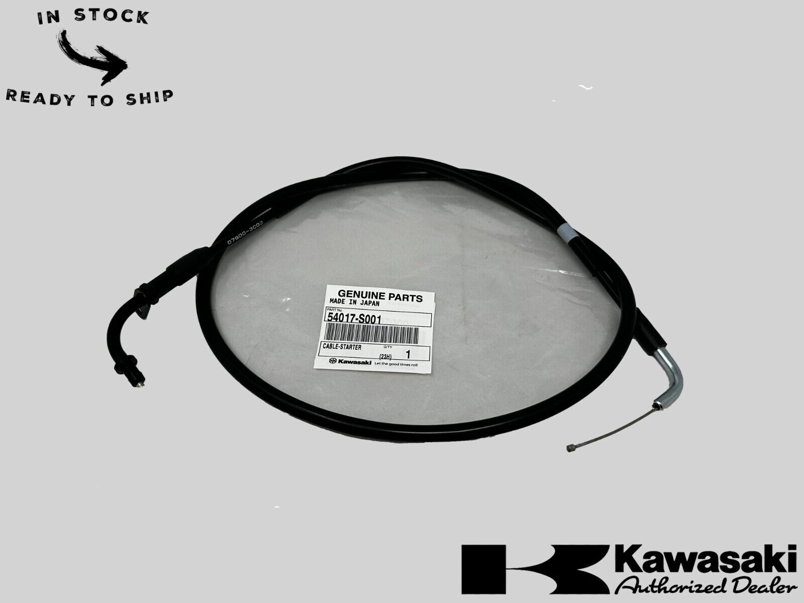 Kawasaki Genuine OEM Starter Cable 54017-S001