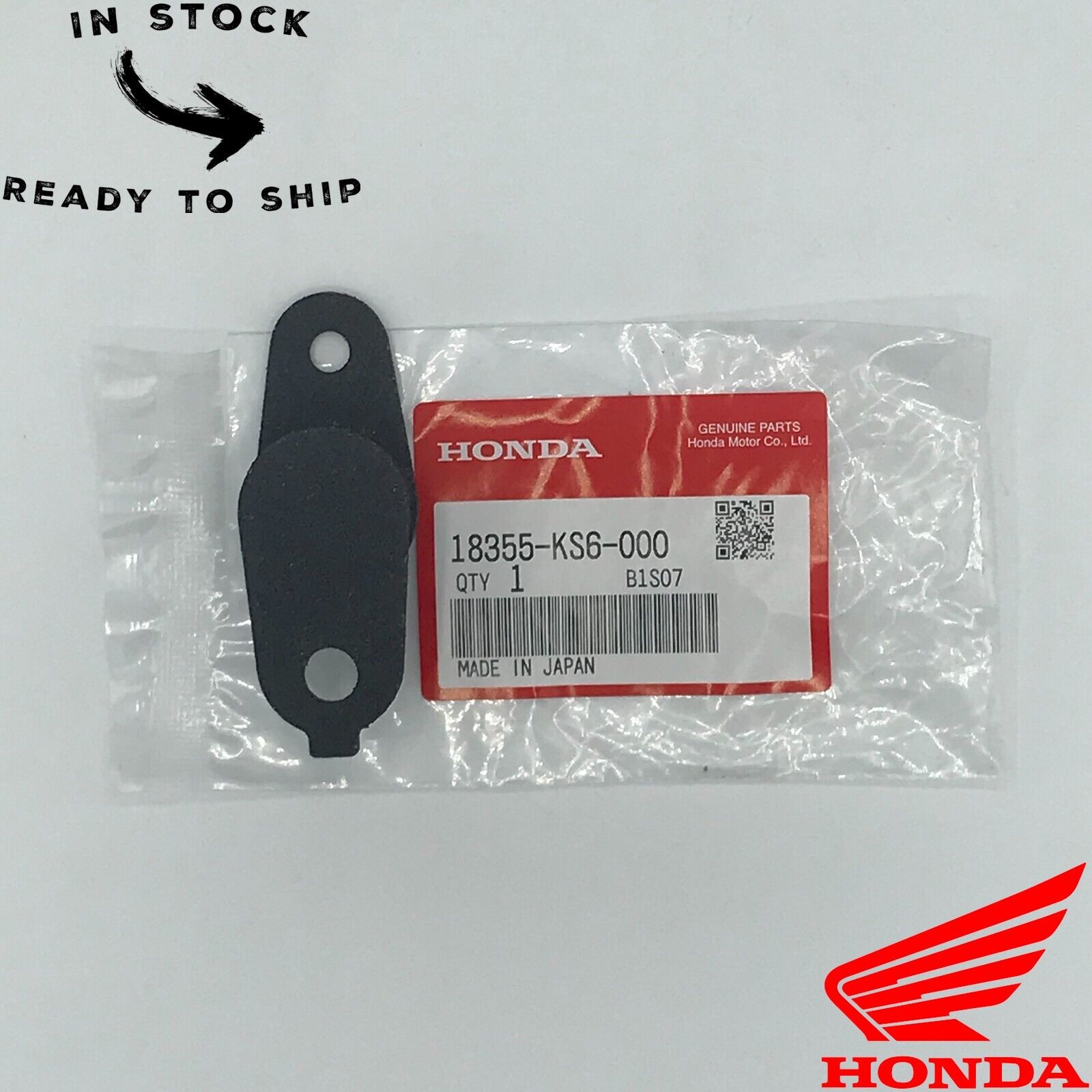 Genuine OEM Honda Exhaust Hanger Bracket 18355-KS6-000