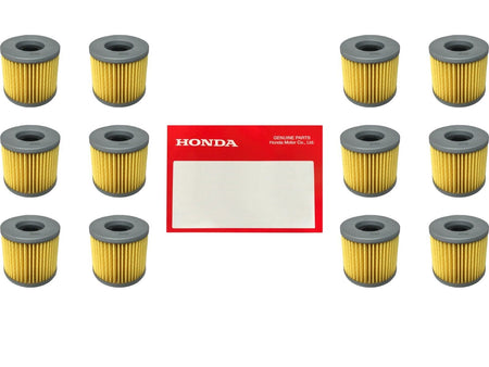 12 Pack OEM Honda Oil Filter 15412-KEA-003 Fits - 2001-2018 TRX, Pioneer SXS