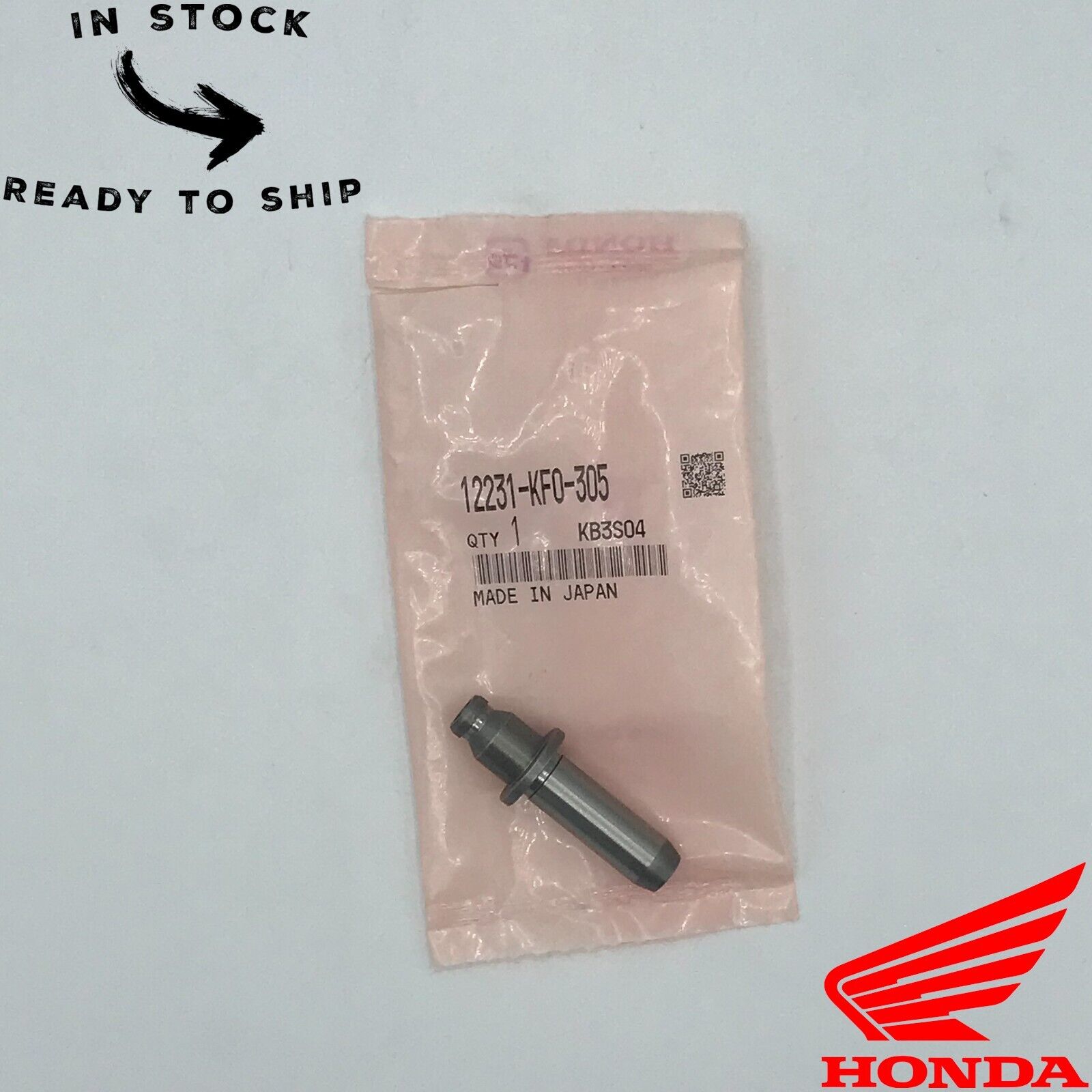 Genuine OEM Honda Engine Valve Guide Intake 12231-KF0-305