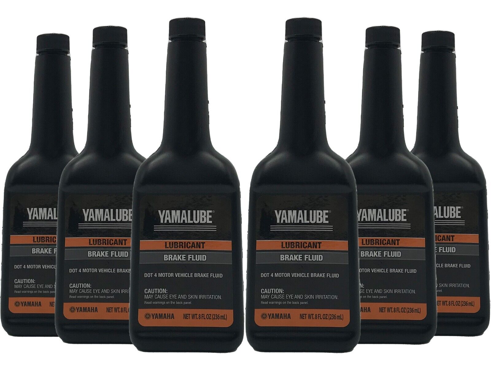 Yamaha Genuine OEM Brake Fluid ACC-BRAKE-FL-UD - 6 Pack