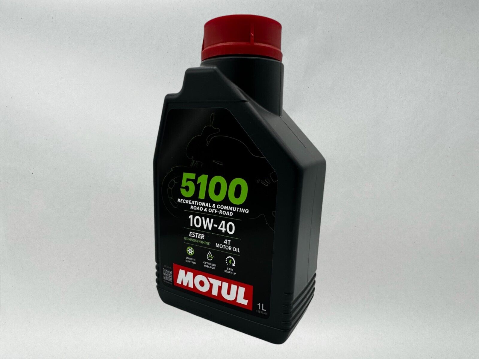 Motul Genuine OEM Motul 5100 4T 10w-40 Semi Synthetic Motorcycle Oil MOT46-4PACK