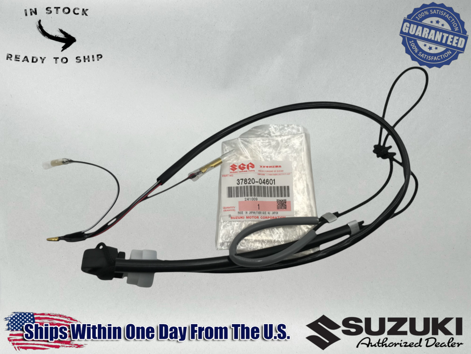 Suzuki OEM 84-87 LT50 LT 50 QUADRUNNER EMERGENCY TETHER KILL SWITCH 37820-04601