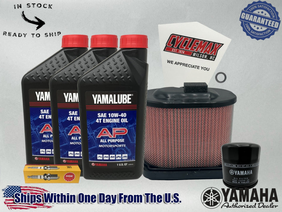 Standard Yamalube Tune-Up Kit fits 2015-2025 Yamaha YZFR3