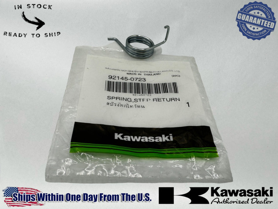 Kawasaki OEM Step Return Spring Left Hand 92145-0723 (2012-26)Ninja 650, 650 ABS