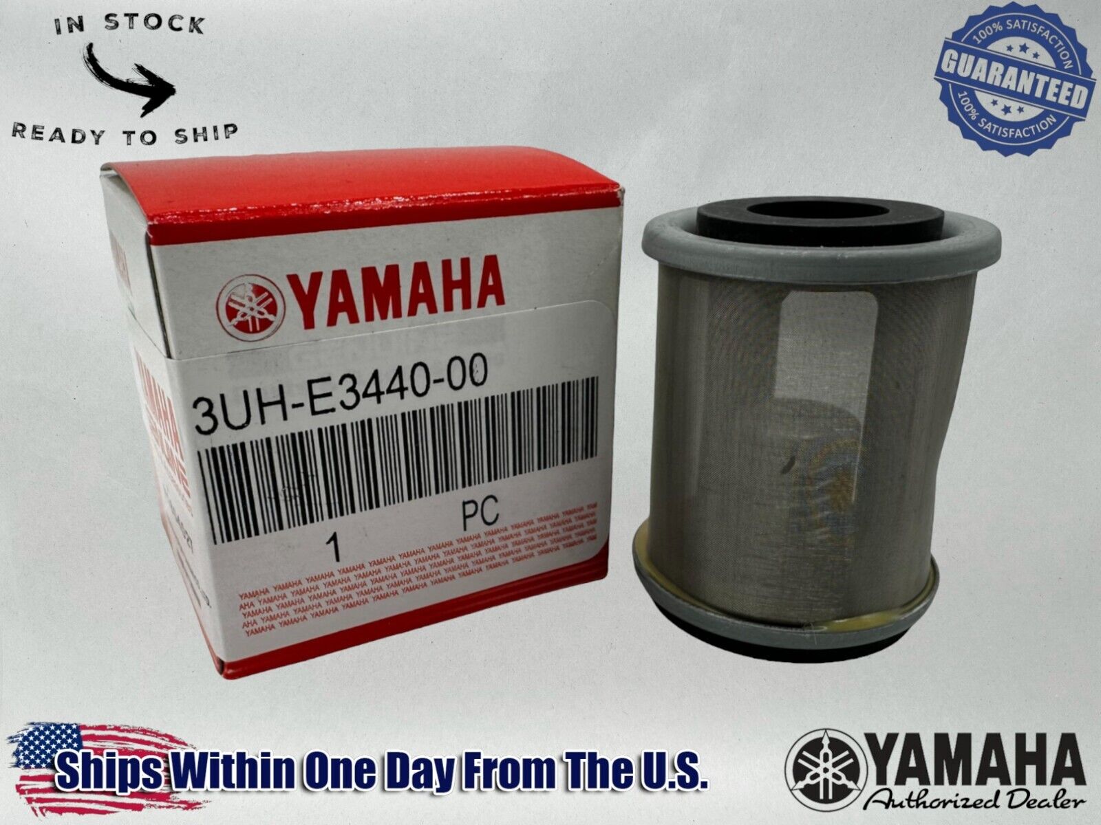 Yamaha Genuine OEM Authentic Oil Filter 3UH-E3440-00-00