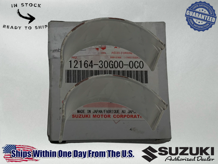 2 Suzuki Genuine OEM 2004-24 GSX-R750 BROWN CRANK PIN BEARINGS 12164-30G00-0C0
