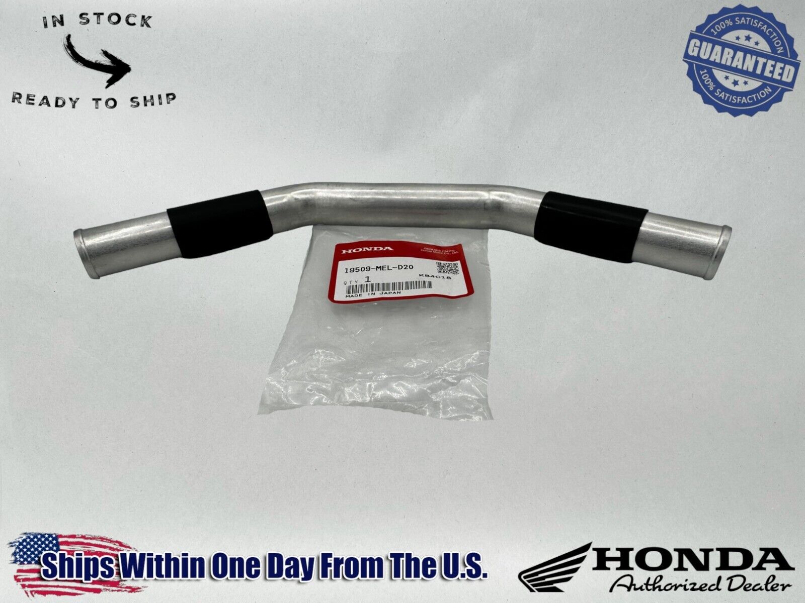 Honda Genuine OEM Authentic Water Pipe 19509-MEL-D20