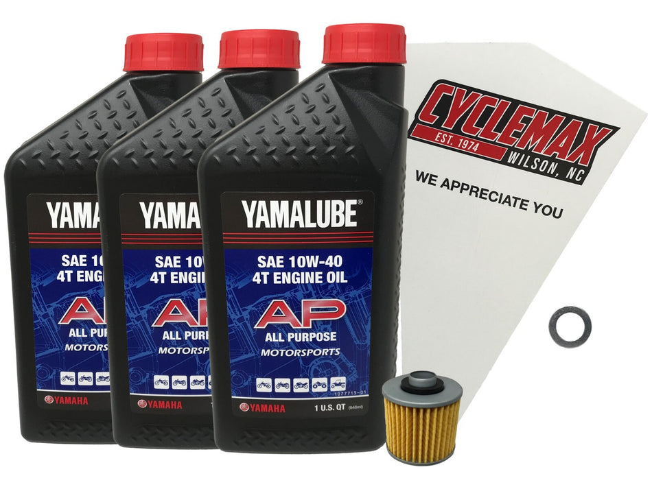 Genuine OEM Yamaha SR400 SR 400 Oil Change Kit