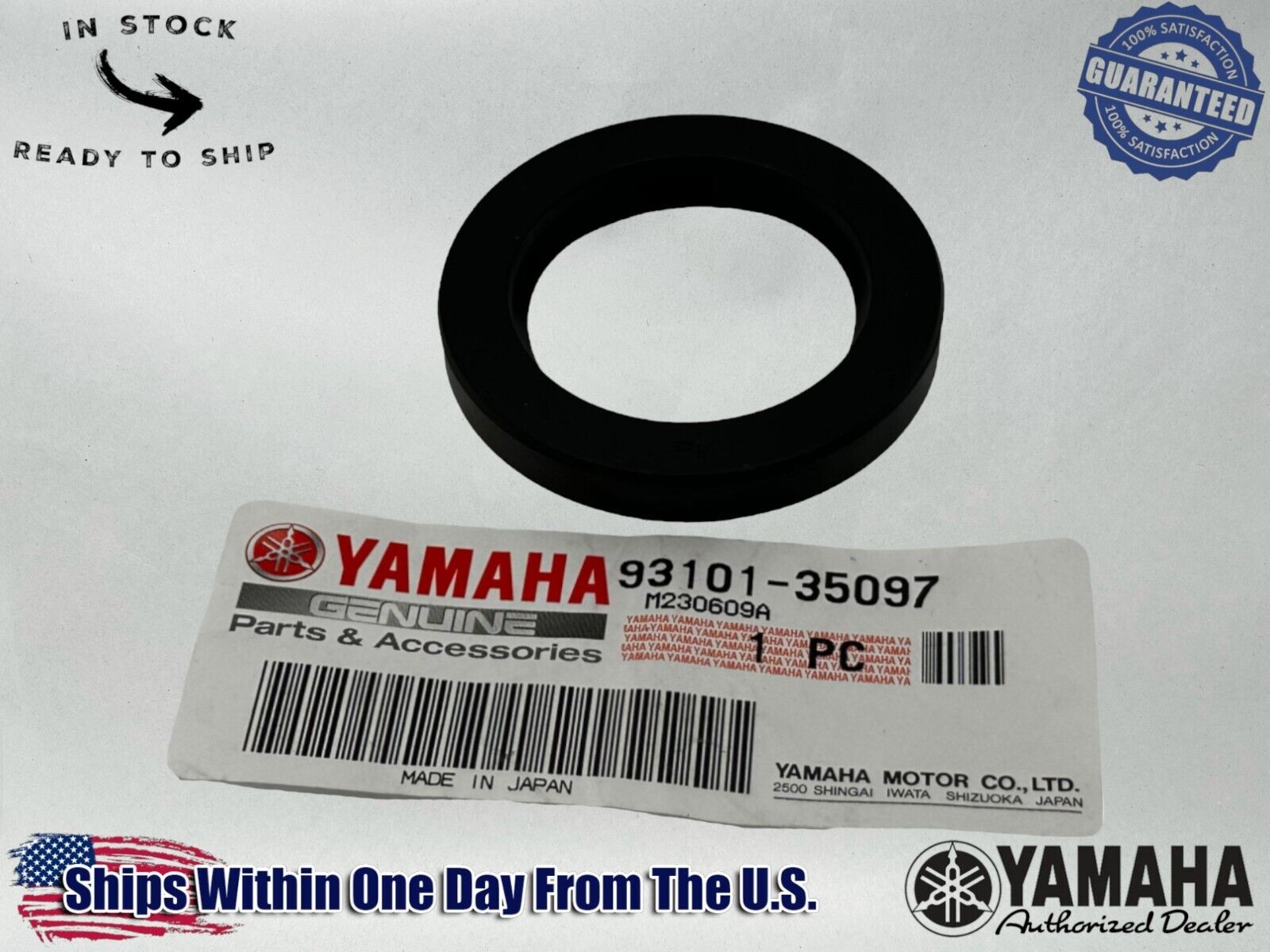 Yamaha Genuine OEM Authentic Oil Seal 93101-35097-00-00