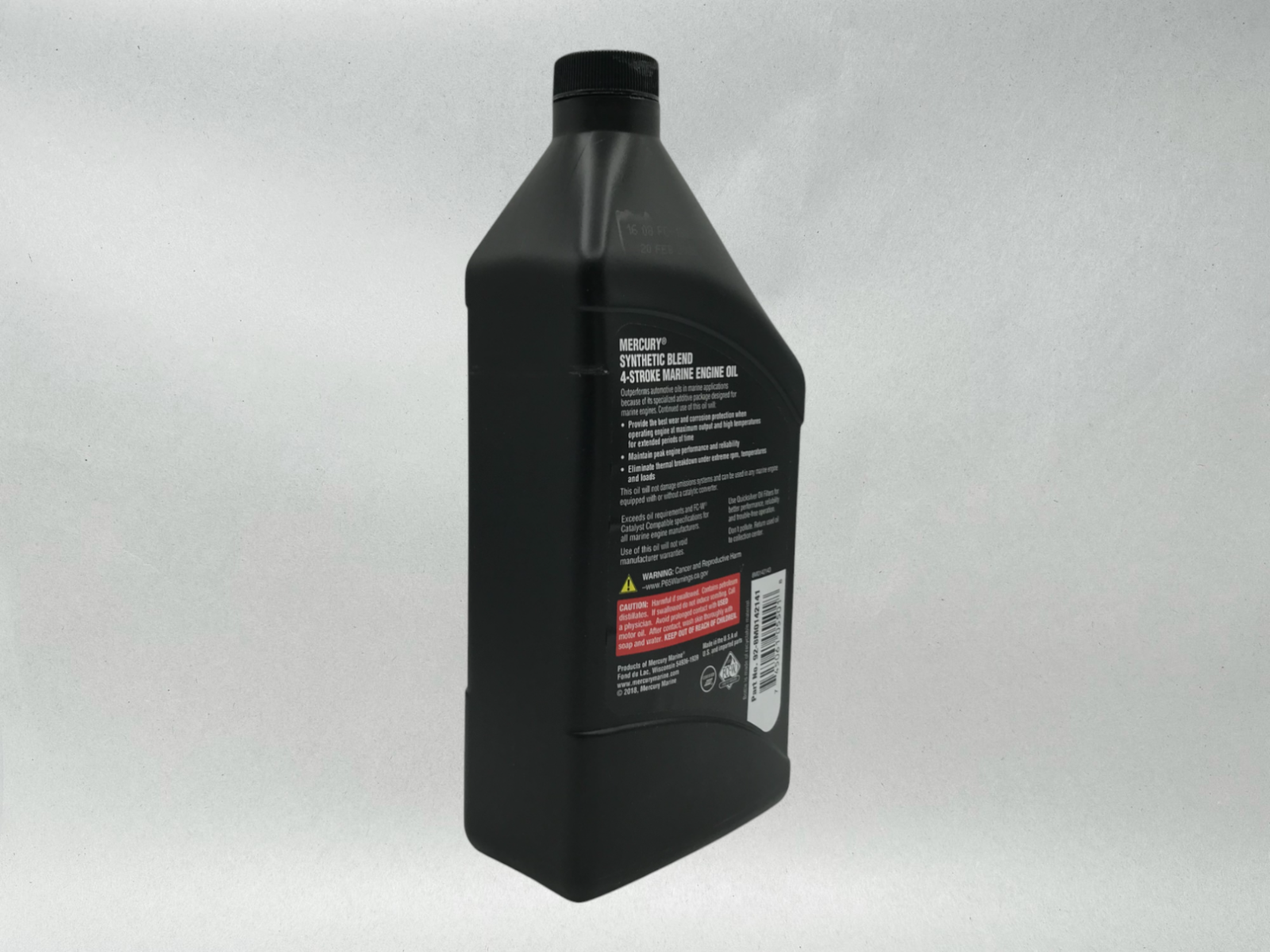 Mercury OEM Semi Synthetic 10W30 Marine Oil Quart 92-8M0142141